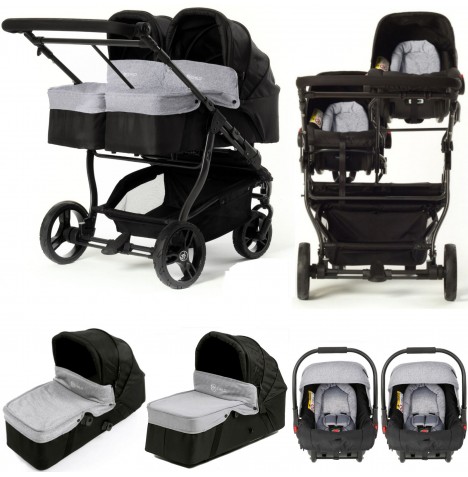 two seater pushchair
